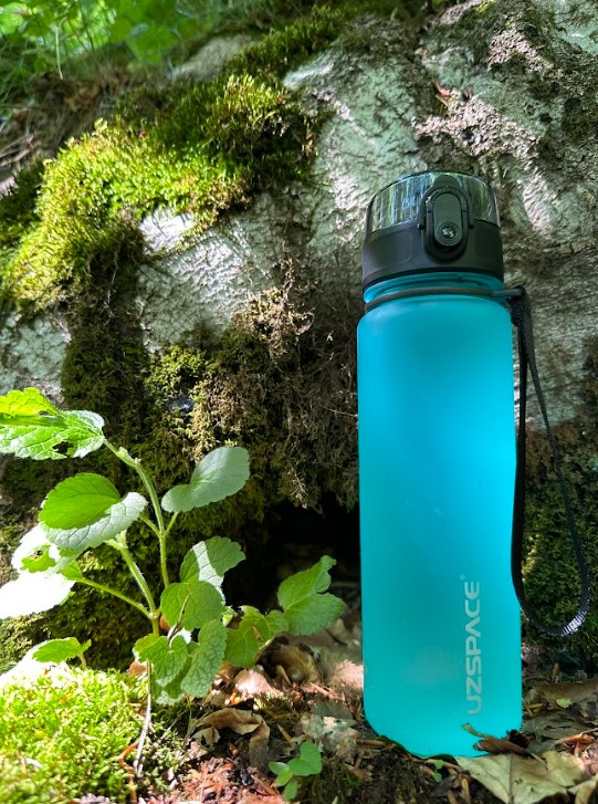 Фото - Пляшка для води UZspace 3026 Frosted 500 мл тіффані