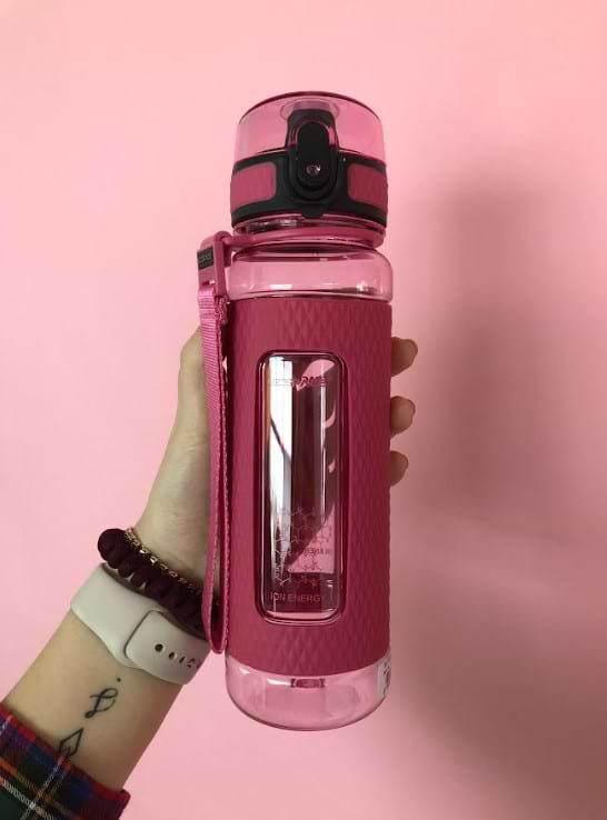 Фото - Бутылка для воды UZspace 5045 Diamond 700 мл кораллово розовая