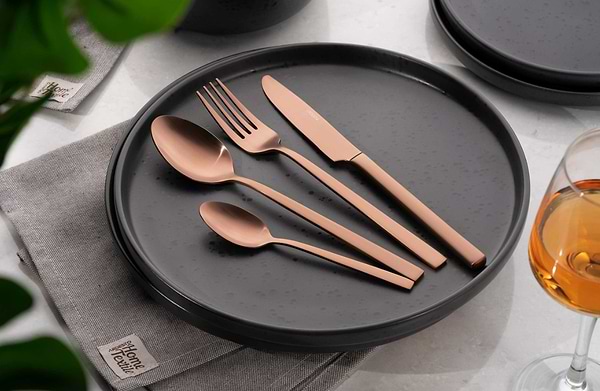 Фото - Набор столовых приборов Ardesto Black Mars Favola 4 пр. (AR0704FSC)