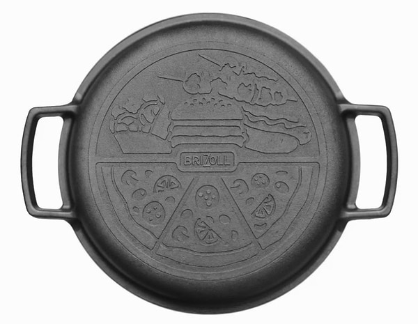 Фото - Кастрюля Brizoll P-6L-2 6 л с крышкой-сковородой 28 см