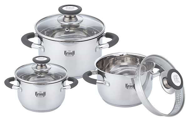 Фото - Набір посуду Krauff 26-238-083 Moxie 6 пр.
