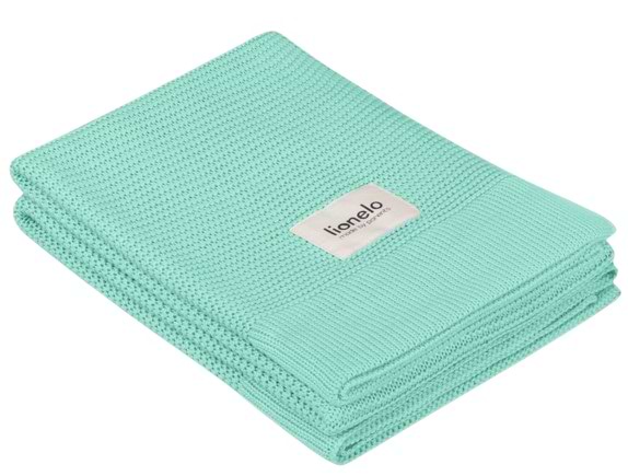 Фото - Плед детский лето Lionelo BAMBOO BLANKET GREEN MINT
