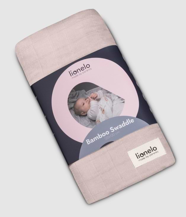 Фото - Плед дитячий літо Lionelo BAMBOO SWADDLE BEIGE SAND
