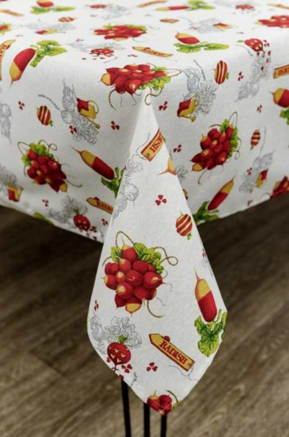 Фото - Скатерть прямоугольная Прованс Radish 120х136 см (032978)