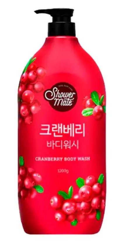 Гель для душа Shower Mate Cranberry 1200 мл (8801046307465)