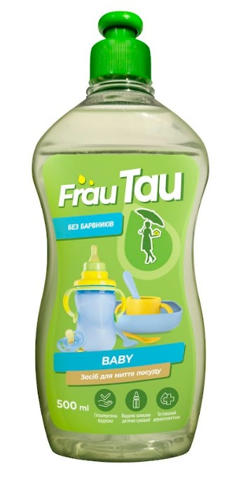 Засіб для ручного миття посуду Frau Tau Baby 500 мл (4820263230428)