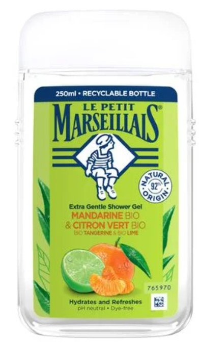 Гель для душа Marseillais БИО Мандарин и лайм 250 мл (901827)