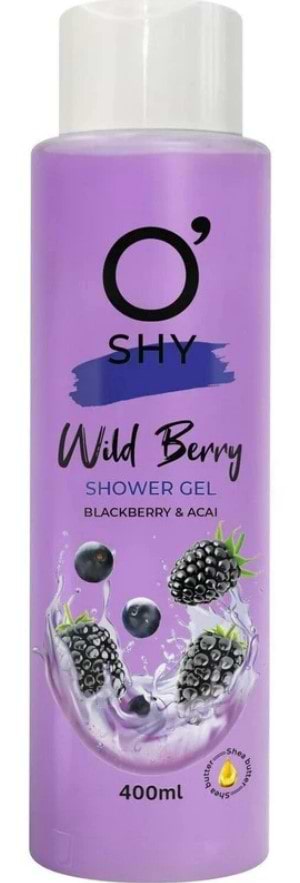 Гель для душа O'Shy Wild berry 400 мл (4820263231371) - Фото 1