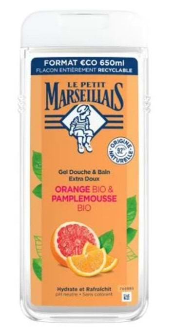 Гель для душа Marseillais Апельсин и грейпфрут 650 мл (2422101)