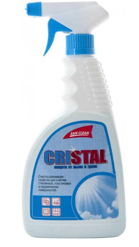 Фото - Засіб для чищення скла San Clean 500 мл (4820003540367) Фото - Засіб для чищення скла San Clean 500 мл (4820003540367)