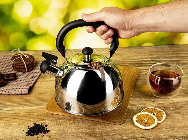 Фото - Чайник металевий FLORINA 5C0773 ACERO 1,9 л