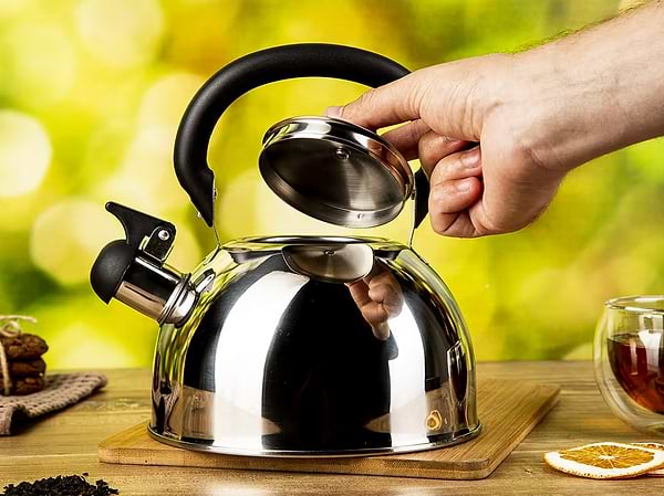 Фото - Чайник металевий FLORINA 5C0773 ACERO 1,9 л