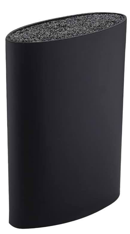 Подставка для ножей Bergner Black & white 15,6х6,6х22 см (BG-3997-BL) - Фото 1