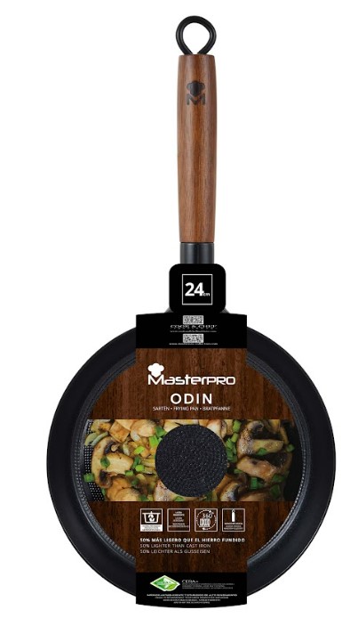 Фото - Сковорода універсальна Masterpro Odin 24 см (BGMP-3816-INC)