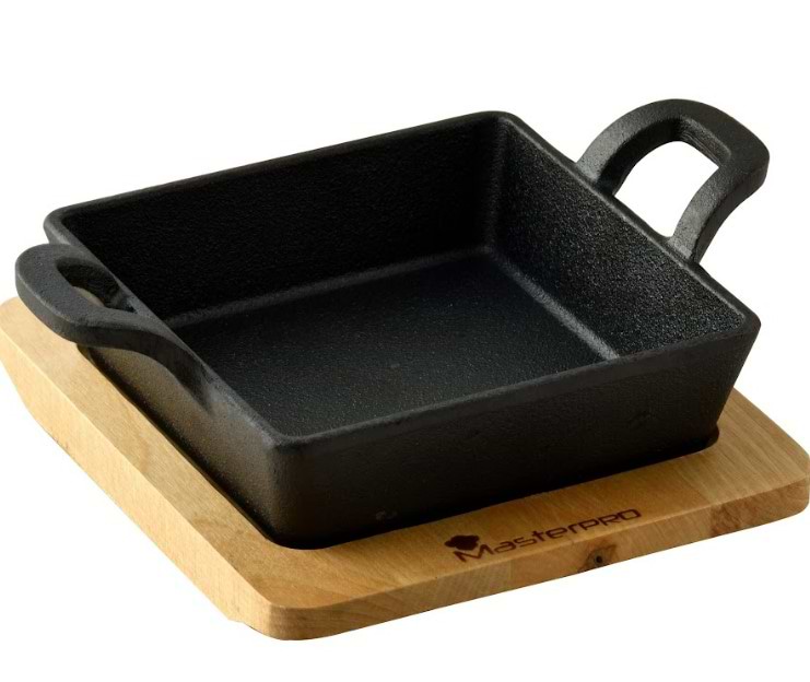 Купити Сковорода гриль-планча Masterpro Cook & share 13,6 см (BGMP-3805-4) - Фото 1 Сковорода гриль-планча Masterpro Cook & share 13,6 см (BGMP-3805-4) - Фото 1