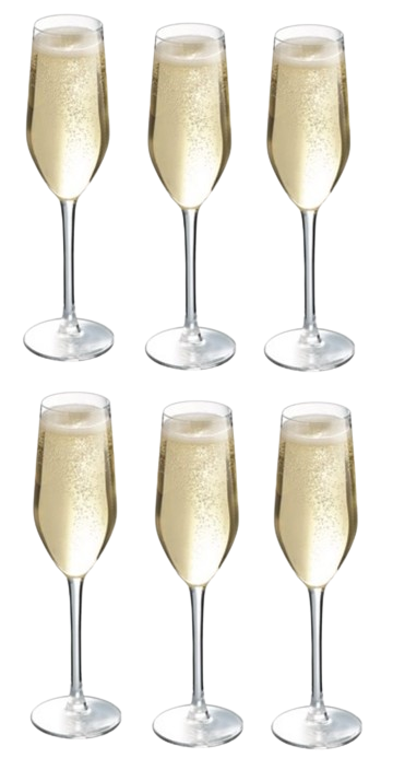 Набір келихів ARC Mineral 160 мл 6 шт. (H2090)