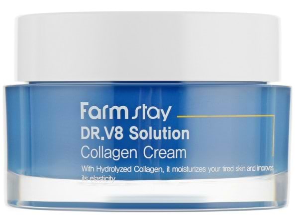 Крем для лица Farm Stay DR-V8 Solution Collagen 50 мл (8809624723614)