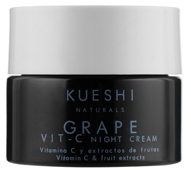 Крем для лица Kueshi ночной с витамином С виноград 50 мл (85259)
