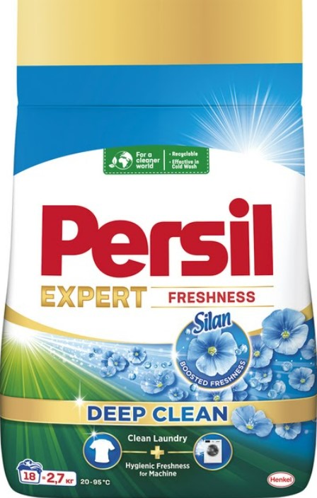 Пральний порошок Persil авт. Свіжість від Сілан 2,7 кг, 18 циклів - Фото 1
