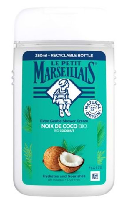 Гель для душа Marseillais Кокос Био 250 мл (901875)