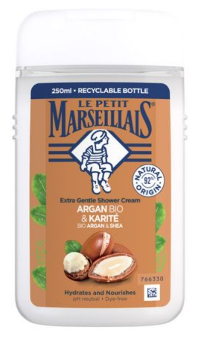 Гель для душа Marseillais БИО Арган и масло Ши 250 мл (90334200)