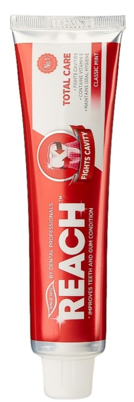 Зубна паста Reach Total Care Fights Cavity Classic Mint 150 г (8801051313444)