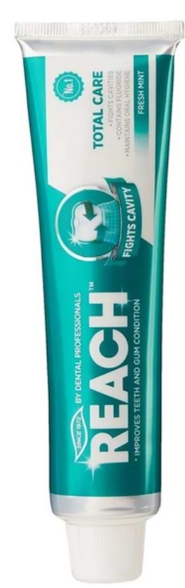 Фото - Зубная паста Reach Total Care Fresh Mint 150 г (8801051313437) Фото - Зубная паста Reach Total Care Fresh Mint 150 г (8801051313437)