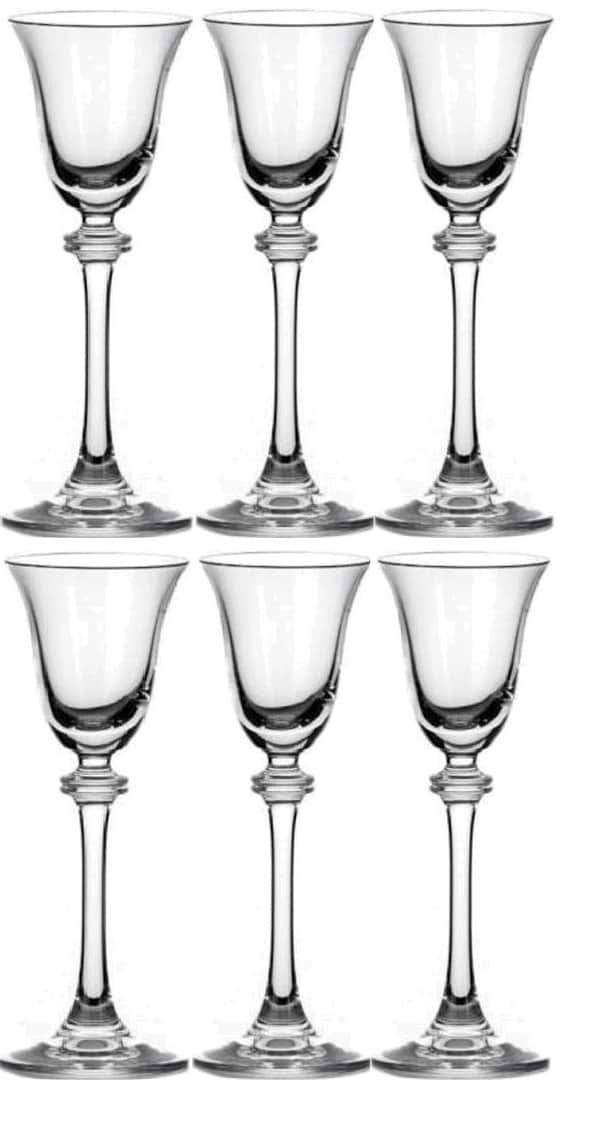 Фото - Рюмка для ликера Bohemia Angela 60 мл 6 шт. (b40600)