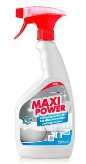 Засіб для миття у ванній кімнаті Maxi Power 700 мл (4823098412052) - Фото 1
