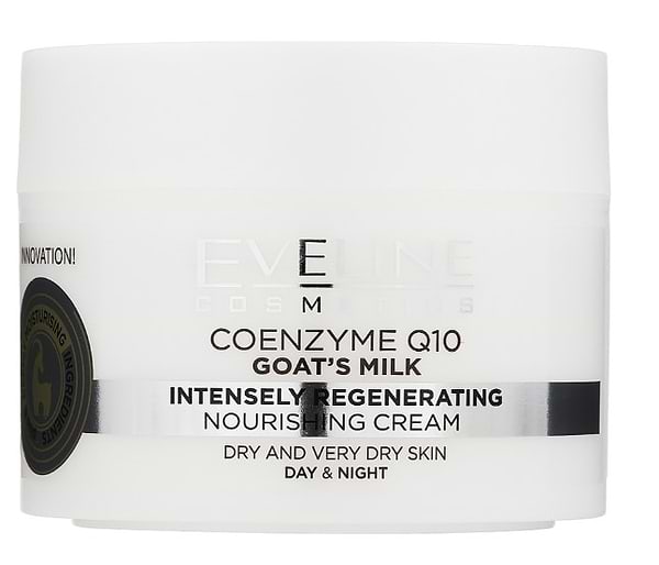 Фото - Крем для обличчя EVELINE Коензим Q10 + Козяче Молоко 50 мл (5901761912265)