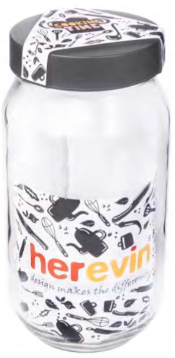 Фото - Емкость для сыпучих Herevin Cooking Time 1 л (142377-003) Фото - Емкость для сыпучих Herevin Cooking Time 1 л (142377-003)