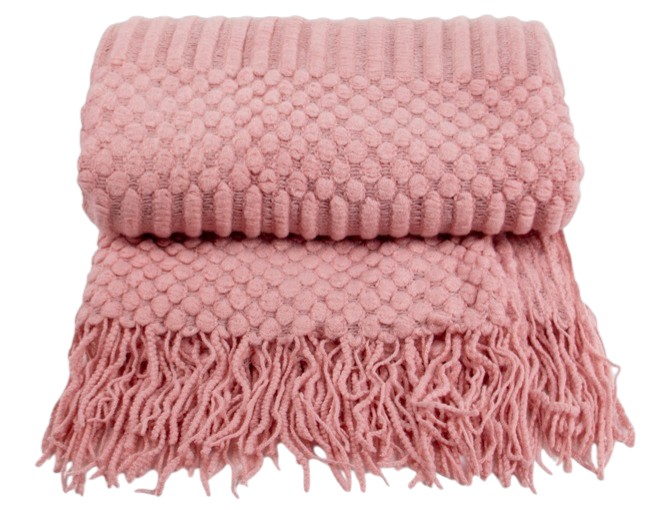 Плед полуторний Lefard Dusty pink 130х170 см (817-054-2)