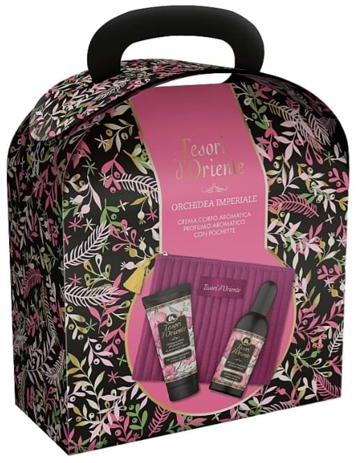Фото - Подарунковий набір для догляду за тілом Tesori d'Oriente POCHETTE ОРХІДЕЯ (8008970058061)