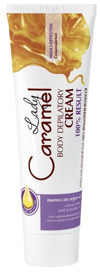 Крем для депіляції Caramel 100 мл видалення 100% (4823015920264)