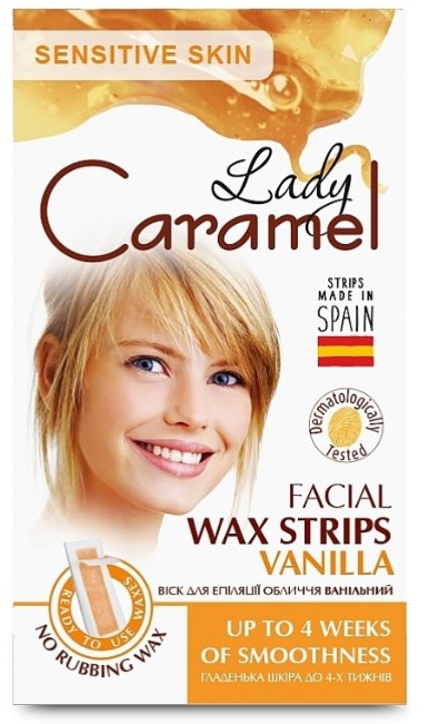 Фото - Віск для депіляції Caramel 12 шт. обличчя ванільний (4823015920196)