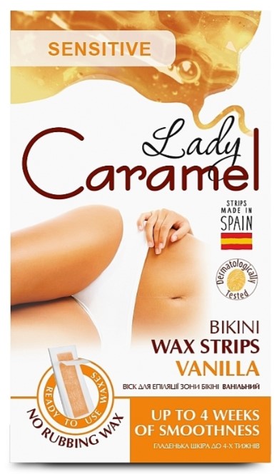 Віск для депіляції Caramel 12 шт. бікіні ванільний (4823015923203)