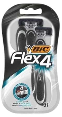 Станок чоловічий одноразовий BIC Flex 4 (3086123220928)
