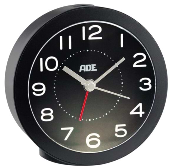 Настольные часы ADE с датчиком ночного освещения CK 1820 Black