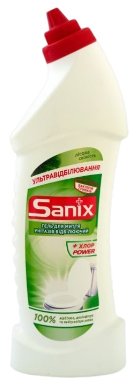 Засіб для чищення універсальний Sanix відбілюючий 750 мл Лісова свіжість (4820167003951)