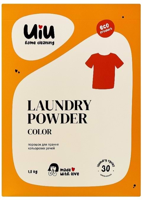 Пральний порошок DeLaMark Color UIU 1.2 кг (4820152333209)
