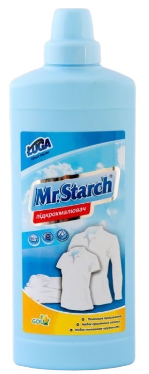 Фото - Гель для прання Luga Синтетичний крохмаль Mr. Starch 1л (4820167001704)