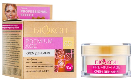 Фото - Крем для обличчя Біокон 50 мл 65+ Premium Age (4820160037366)