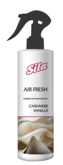 Фото - Освіжувач повітря спрей Sila Cashmere Vanilla 400 мл (4823107605864)