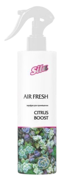 Освіжувач повітря спрей Sila Air Fresh Citrus boost (4823107603471)