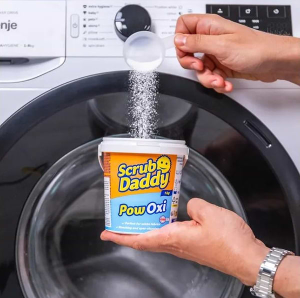 Фото - Засіб для видалення плям Scrub Daddy 1кг Power Oxi White (5060481024846)