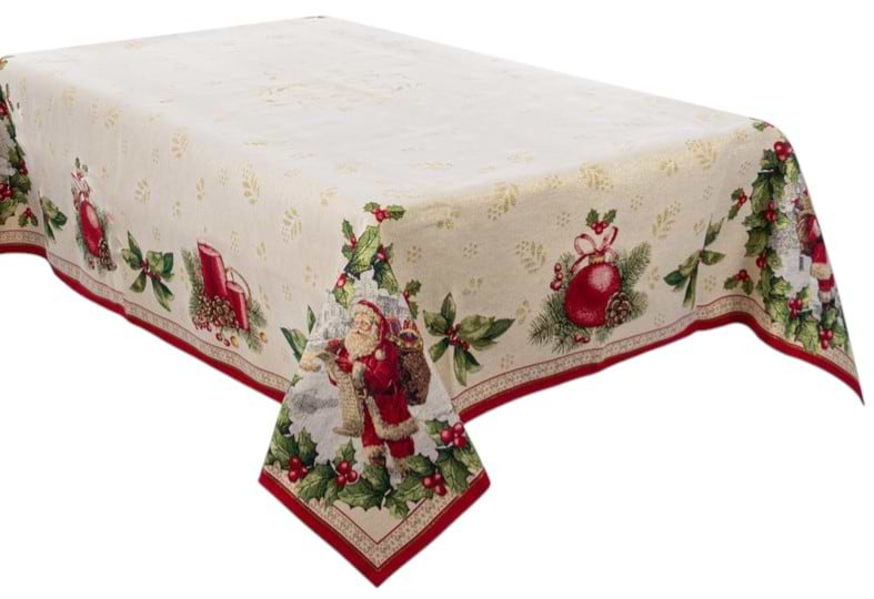 Скатерть прямоугольная Lefard гобелен lazzara lurex 140x260см (716-193)