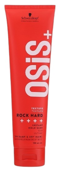 Фото - Гель и воск для укладки волос Schwarzkopf Prof. Клей для ультрасильной фиксации OSIS Rock-Hard 150 мл (4045787999594)