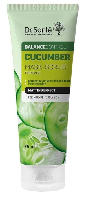 Маска для обличчя Dr. Sante Cucumber скраб 75 мл (4823015917424)