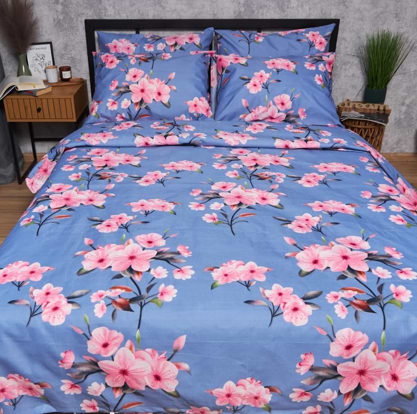 Комплект постельного белья Moon&Star Premium Blossom Sky 200х220 (MS-820007538)