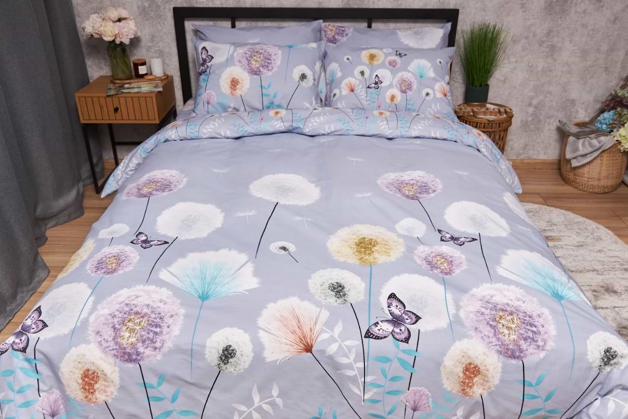 Комплект постельного белья Moon&Star Бязь Gold Люкс Dandelion Dreams 175х210 нав. 4х70х70  (MS-820005574)